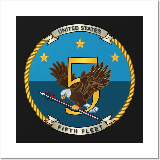 Navy - Fifth Fleet wo Txt Wall Art by twix123844